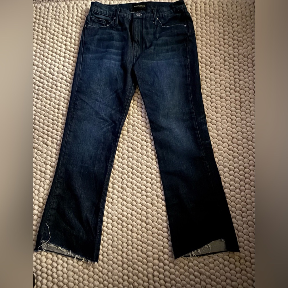 Black Orchid Denim Women's Dark Blue Ankle Jeans